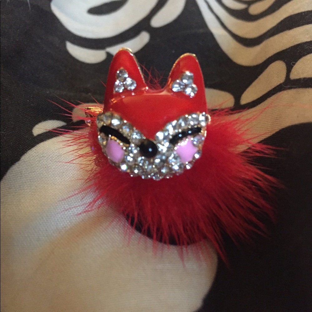 Betsy Johnson Fox ring - Picture 2 of 4